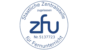 Zulassungszeichen der Staatlichen Zentralstelle für Fernunterricht (ZFU), Zulassungsnummer 5137723